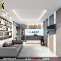 Thiết Kế Văn Phòng SIno - Chị Lan Chi - Quận 1